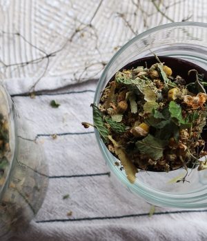 Bylinná směs na chřipku a nachlazení